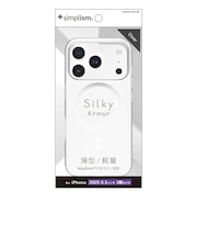トリニティ　iPhone 17 Proケース ［Silky Armor］ MagSafe対応 シルキータッチケース マット クリア TRIP25M3SACL