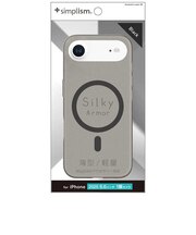 トリニティ　iPhone Air ［Silky Armor］ MagSafe対応 シルキータッチケース マットクリア TRIP25L1SACLBK