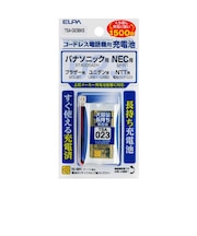 ELPA コードレス子機用充電池(大容量タイプ) TSA023BKS