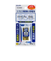 ELPA コードレス子機用充電池(大容量タイプ) TSA053BKS