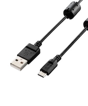 エレコム カメラ接続用USBケーブル(micro-Bタイプ)1.5m DGWAMBF15BK