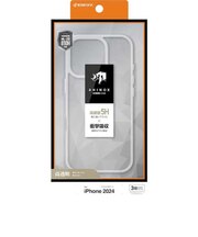 ラスタバナナ iPhone 16 Pro(6.3インチ) RHINOX ハイブリッドケース TPU×アクリル 5H 衝撃吸収 MIL規格準拠 クリア 8373IP461PHACL