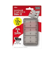 アクラス Switch2/Switch用ゲームカードケースSlim12 Sw2ヨウカードケース12<br>★こちらの商品は人気商品のため、色違い・仕様違い等含め「一家族1台限り」でのご協力をお願いしております。