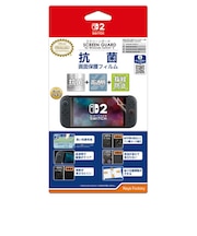 キーズファクトリー SCREEN GUARD for Nintendo Switch 2 (抗菌+高透明+指紋防止タイプ) SCREENGUARDforNin<br>★こちらの商品は人気商品のため、色違い・仕様違い等含め「一家族1台限り」でのご協力をお願いしております。