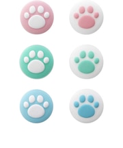 サイバーガジェット　SWITCH Joy-Con用 アナログスティックカバーねこにゃんプラス パステル SWｱﾅﾛｸﾞｶﾊﾞｰﾈｺPA<br>★こちらの商品は人気商品のため、色違い・仕様違い等含め「一家族１台限り」でのご協力をお願いしております。