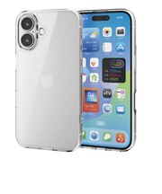 エレコム iPhone 16(6.1インチ)ハイブリッドケース クリア PMCA24AHVCKCR