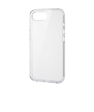 エレコム　iPhone 16e ハイブリッドケース メタルステッカー付 クリア PMA25SHVCKCR