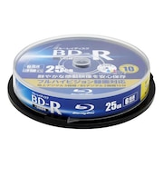 RITEK　録画用BD-R TRUST スピンドル 10枚 ［10枚 /25GB /インクジェットプリンター対応］ BDR10SCBIC10VSP