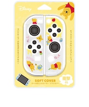 PGA ゲーム用コントローラー ソフトカバー Premium Style くまのプーさん PGDJC06POO<br>★こちらの商品は人気商品のため、色違い・仕様違い等含め「一家族1台限り」でのご協力をお願いしております。