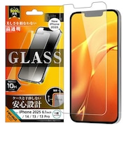 レイアウト iPhone 16e/ 14/ 13/ 13Pro Like standard ガラスフィルム 光沢 平面保護 硬度10H RTP50FSCG