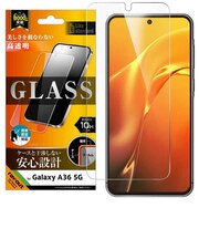 レイアウト　Galaxy A36 5G Like standard ガラスフィルム 平面保護 硬度10H 光沢 RTGA36FSCG