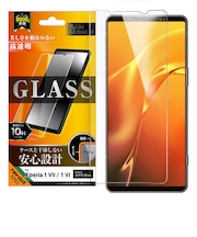 レイアウト Xperia 1 VII Like standard ガラスフィルム 平面保護 硬度10H 光沢 RTRXP1M7FSCG