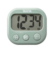 タニタ 抗菌でか見えタイマーGR セージグリーン TD429GR