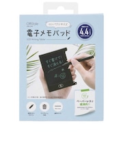 オーム電機 電子メモパッド 4.4インチ OffiStyle JIMC4K