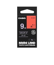 カシオ ネームランド テープカートリッジ(スタンダードテープ・9mm) XR9RD