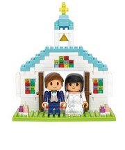 カワダ ナノブロック 情景コレクション NBH-212 ストーリーズコレクション ウェディング