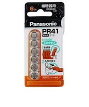 パナソニック 空気亜鉛電池(6個入り) PR416P