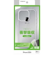 ラスタバナナ iPhone 16 Pro(6.3インチ) TPUケース 1.3mm クリア 8370IP461PTPCL