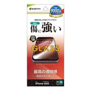 ラスタバナナ　iPhone 17 ガラスフィルム 傷に強い 平面保護 高透明 クリア GP5089IP5A