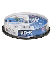 VERBATIMJAPAN　録画用BD-R 1-6倍速 25GB 10枚(スピンドル) VBR130RP10SD1B