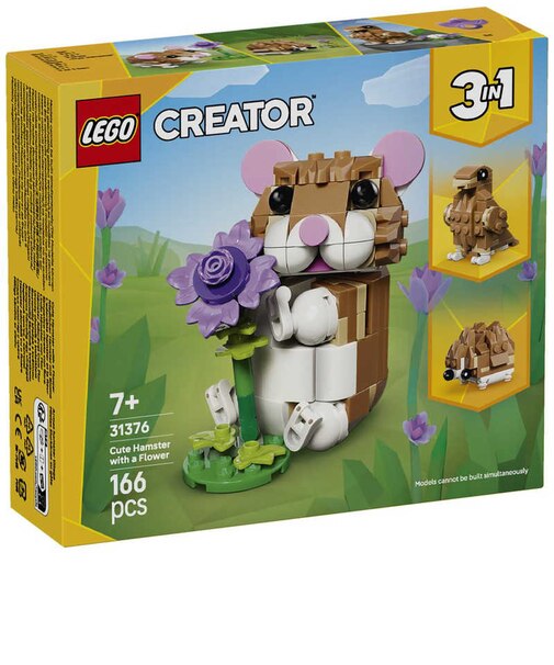 レゴジャパン　レゴ(LEGO) クリエイター お花だいすき ちびっこハムちゃん 31376