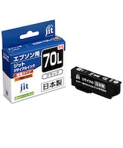 ジット 互換リサイクルインク カートリッジ JITKE70BL