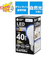 ORIGINALBASIC　LED電球 E26口金 断熱施工器具対応［一般電球形 40W相当 昼光色 1個 広配光タイプ］ LDA4DGSK40XOS