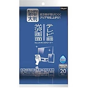 ナカバヤシ テレビ・光沢画面ウエットタイプクリーナー(大判タイプ・20枚) DGCWL4020