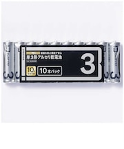 ビックアイデア　単3形アルカリ乾電池 10本-S ［10本 / アルカリ］ 【10年保存可能】 LR6BITS10P