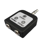 フジパーツ ステレオミニプラグ2分配アダプター AD117