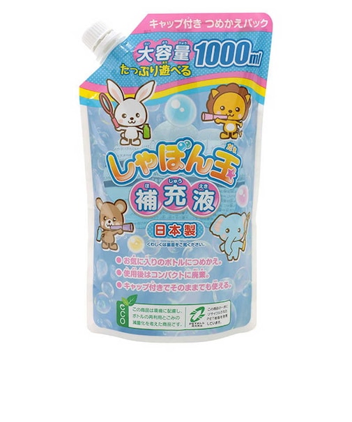 池田工業社　しゃぼん玉補充液(1000ml) ｼｬﾎﾞﾝﾀﾞﾏｴｷ1000ML