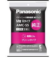 パナソニック 掃除機用紙パック (5枚入) M型Vタイプ AMCS5