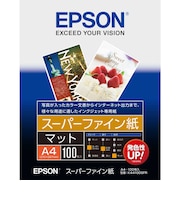 エプソン スーパーファイン紙(A4・100枚) KA4100SFR