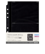 ナカバヤシ　コット 黒台紙フォトアルバム 替台紙 L・KG判 ［ポケットアルバム用］ ACOPYR101