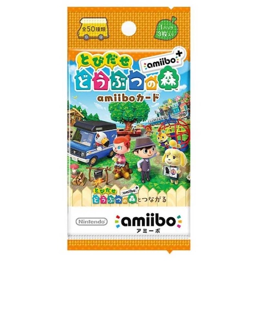 任天堂 『とびだせ どうぶつの森 amiibo+』amiiboカード トビダセドウモリアミーボ+アミー<br>★こちらの商品は人気商品のため、色違い・仕様違い等含め「一家族1台限り」でのご協力をお願いしております。