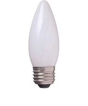 ヤザワ　電球 ホワイト [E26/電球色/1個/シャンデリア電球形] C322610W