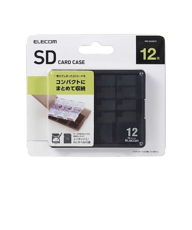 エレコム　SDケース/12枚収納/SDCMC06NSD12