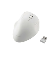 エレコム　マウス SHELLPHA Mサイズ 抗菌 [BlueLED /無線(ワイヤレス) /3ボタン /USB] ホワイトMSH10DBSKWH