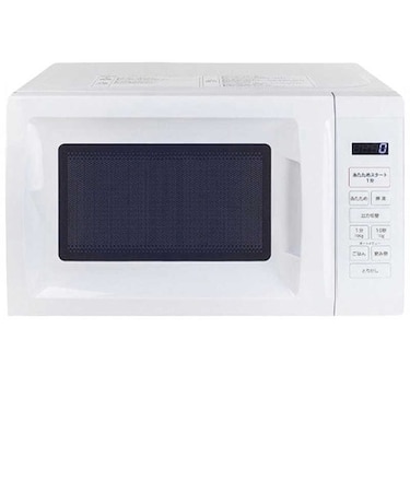 ビックアイデア　電子レンジ 17L ターンテーブル シンプル簡単操作 ヘルツフリー(東日本・西日本対応) ホワイトBIMMR17TAW