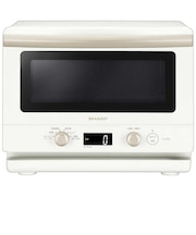 シャープ　電子レンジ 18L フラット らくチン１品 ヘルツフリー ホワイトRETD186W