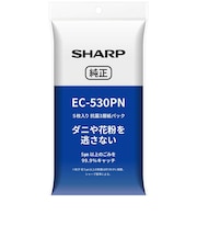 シャープ スタンド型掃除機用(5枚入り)紙パックEC530PN