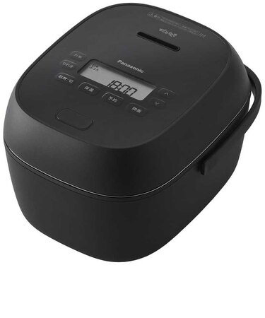 パナソニック　炊飯器 3.5合 おどり炊き 可変圧力IHジャー 備長炭釜 ブラックSR-C306E