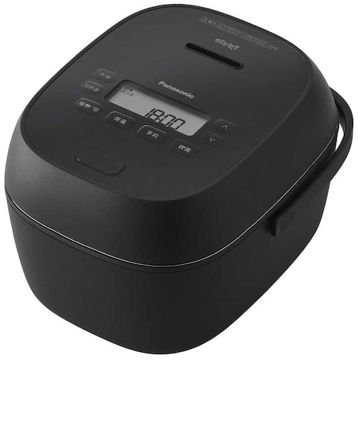 パナソニック　炊飯器 3.5合 おどり炊き 可変圧力IHジャー 備長炭釜 ブラックSR-C306E