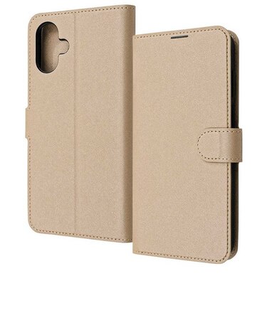 レイアウト　Galaxy A25 5G Like standard 耐衝撃 マグネットベルト シンプル 手帳型レザーケース / シャイニーベージュRTGA25ELC1BE