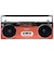 アイワ　ステレオ型ラジカセ aiwa ［ワイドFM対応 /Bluetooth対応 ］ レッドGAA4RCP0002