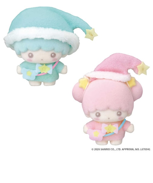 バンダイ　ぷちとも Sanrio characters リトルツインスターズセットﾌﾟﾁﾄﾓﾘﾄﾙﾂｲﾝｽﾀｰｽﾞS