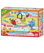 バンダイ 手ころがしでおしゃべりするよ♪アンパンマンはじめてレール&SLマンセットAPハジメテレールSLマンセット