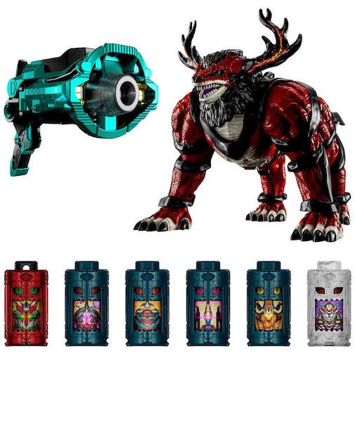 バンダイ　角醒ハンター オメガホーン DX角獣エンカク＆オメガホーン エゴルギアセットDXﾚﾝﾄﾞｳｱｲﾃﾑｾｯﾄ