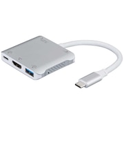 ナカバヤシ PD140W対応 Type-C 5in1コンパクトドッキングステーションUDC12SL