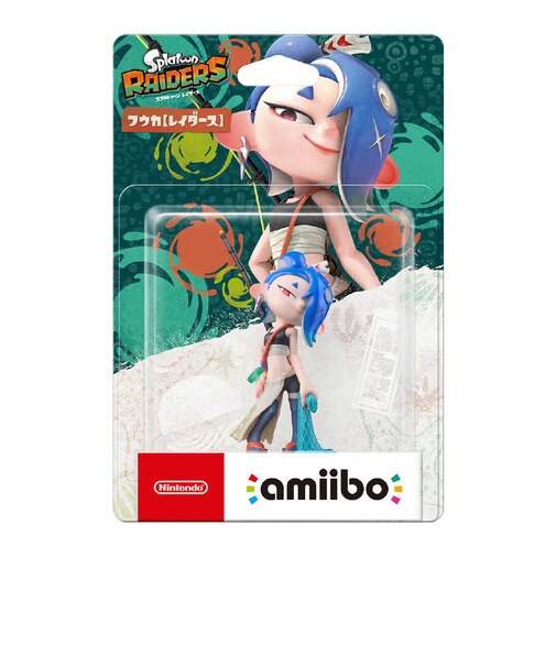 任天堂 amiibo フウカ【レイダース】(スプラトゥーンシリーズ)amiiboフウカ(レイダース)<br>★こちらの商品は人気商品のため、色違い・仕様違い等含め「一家族1台限り」でのご協力をお願いしております。